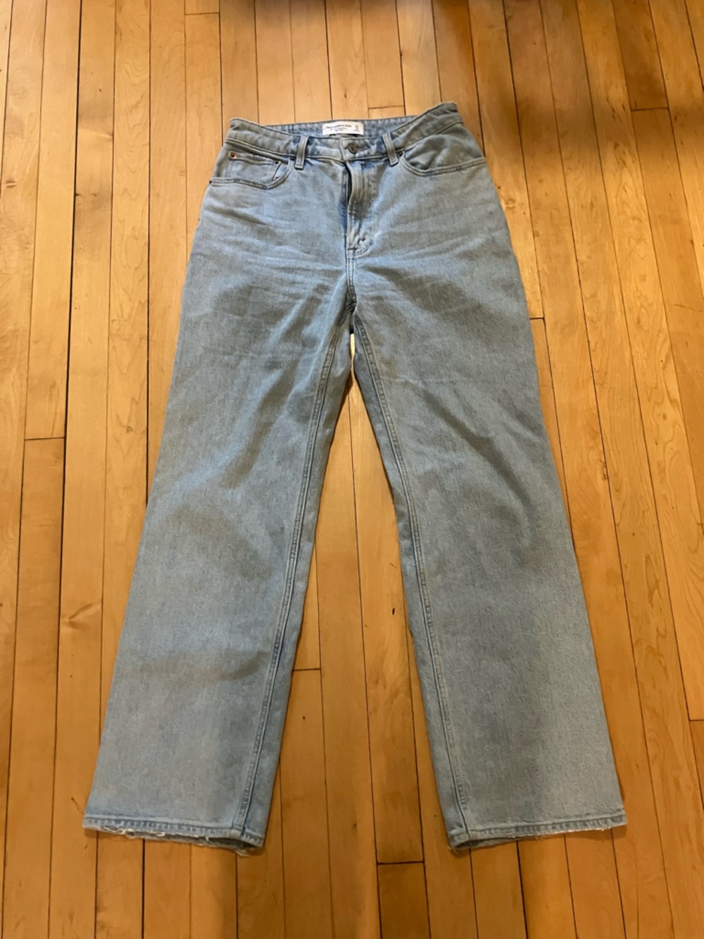 Abercrombie & Fitch 90s Relaxed Jean High Rise Curve Love - Picture 3 of 14